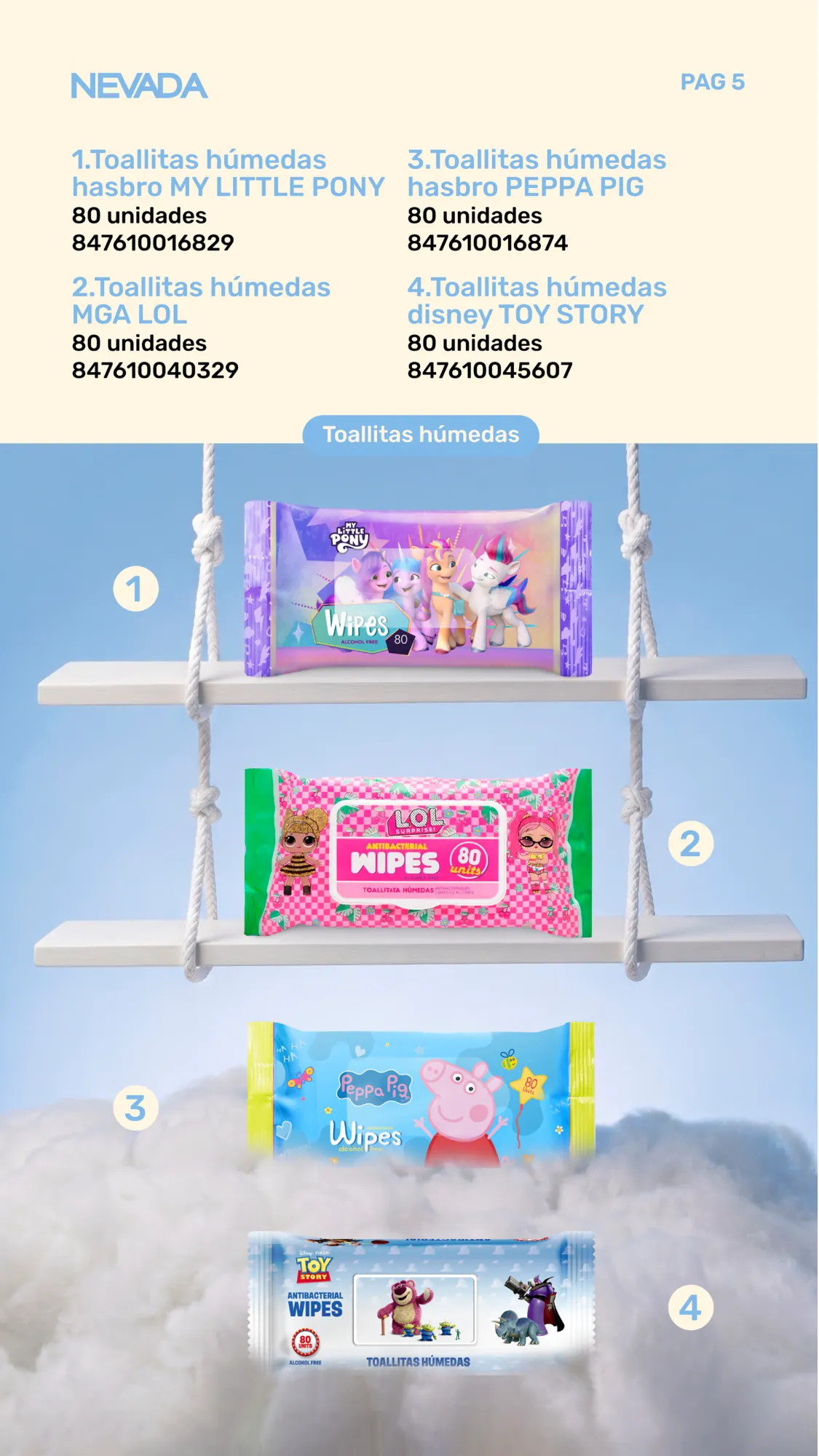 Toallitas húmedas: productos de la página 7